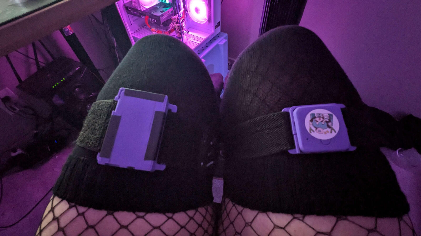 left(esp based tracker) right( nrd based tracker)